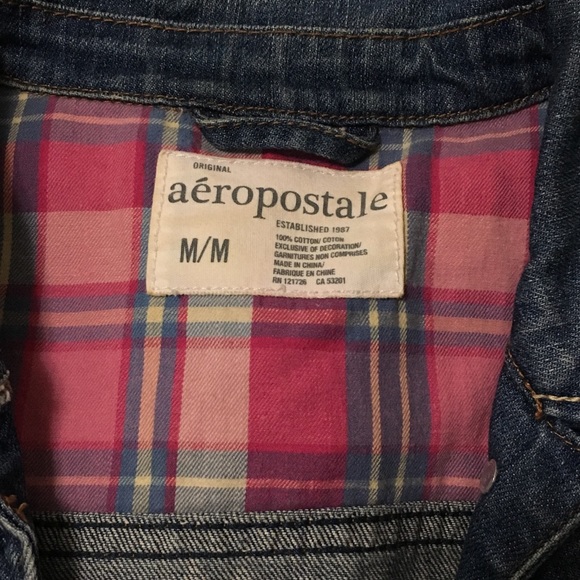 Aeropostale Distressed Jean Jacket - Picture 7 of 7